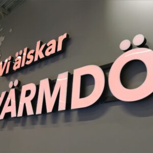 Ljusskyltar, ljuslådor och LED-skyltar