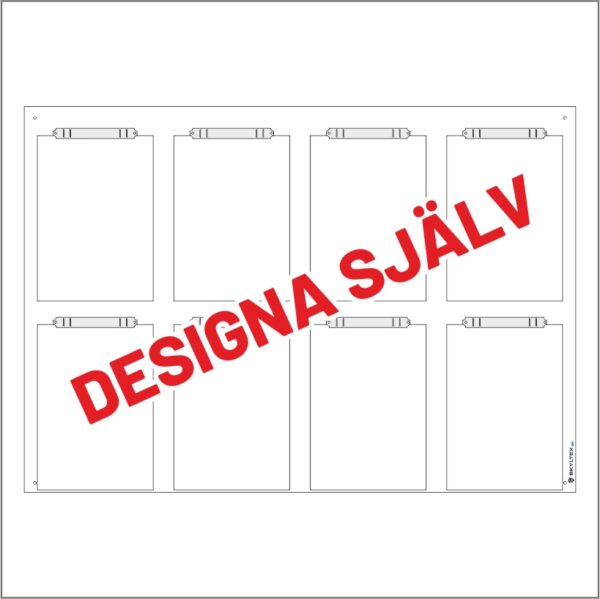 Designa KMA-INFOTAVLA 1000 x 700 mm