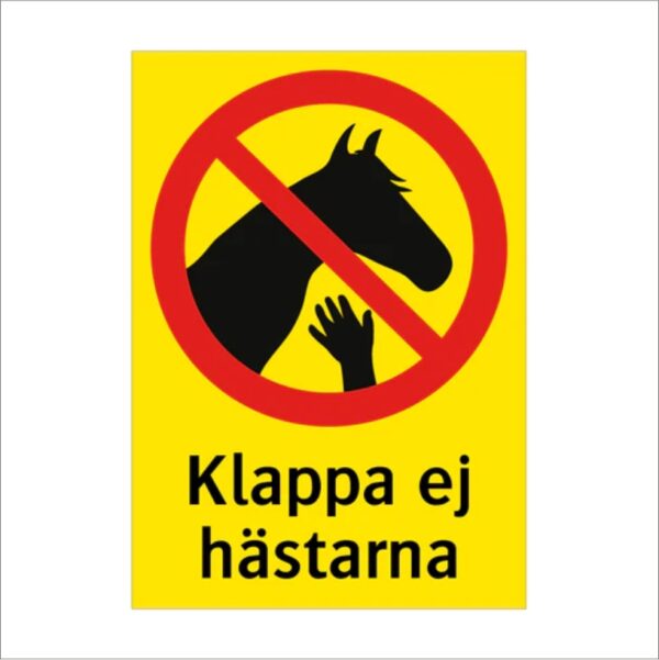 Klappa ej hästarna