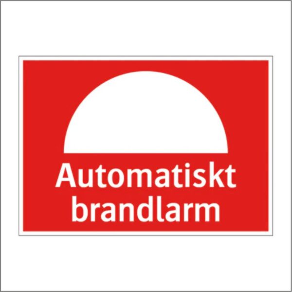 Automatiskt brandlarm