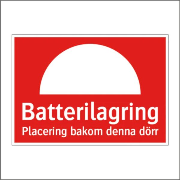 Batterilagring