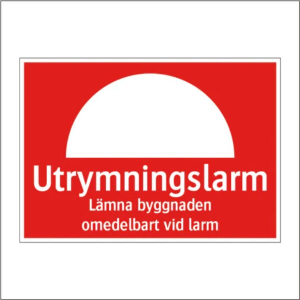 Utrymningslarm