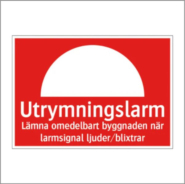 Utrymningslarm