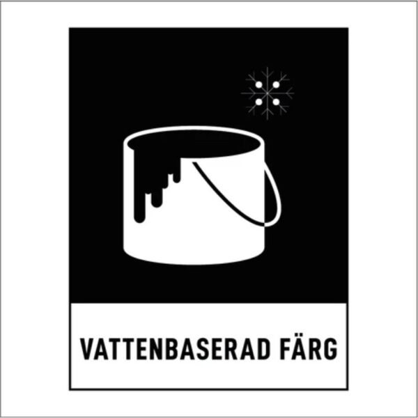 Vattenbaserad färg