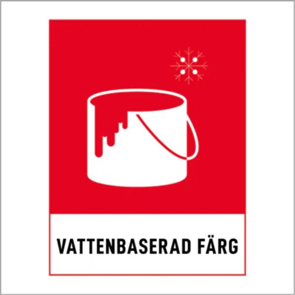 Vattenbaserad färg
